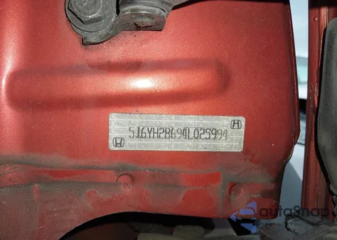 2004 Honda Element Ex from USA, damaged, VIN 5J6YH28694L025994